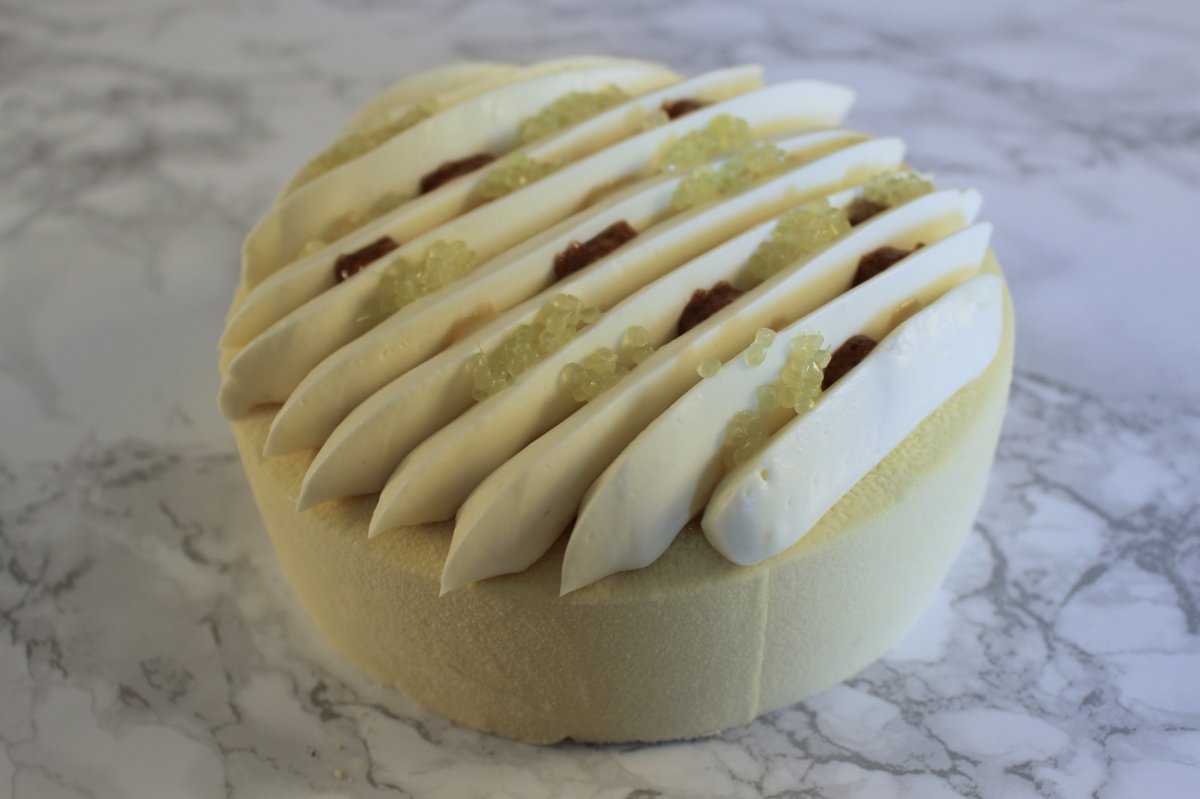 entremets agrumes patriciabpatisserie vevey