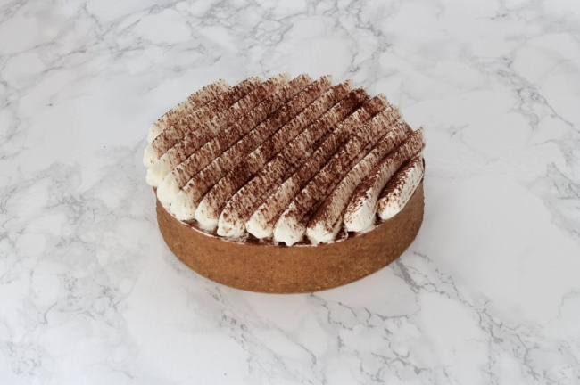 Tarte inspiration tiramisu