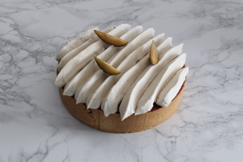 Tarte pruneau cannelle