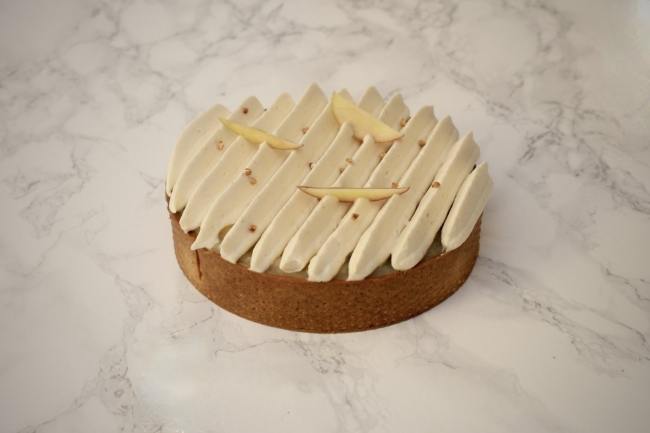 Tarte pomme caramel sarrasin