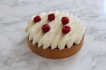 Tarte framboise vanille piment d&#039;Espelette